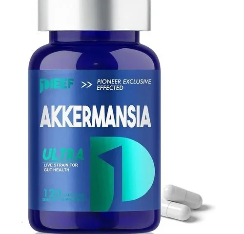 Pieef 300 Billion Afu Akkermansia Probiotic Supplement 120 Capsules Glp-1