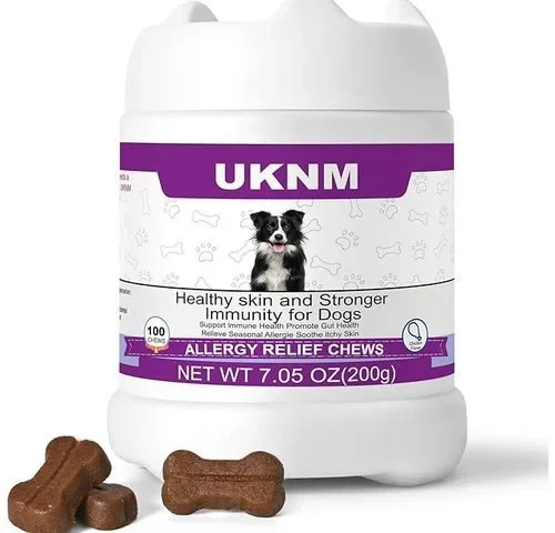 Allergy Relief Chews For Dogs – Omega 3 Skin Coat
