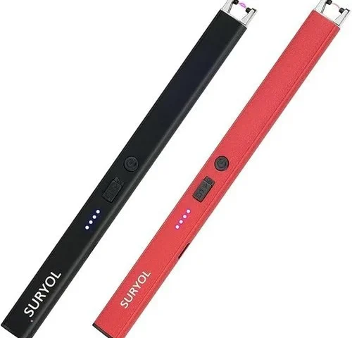 Suryol Electric Arc Lighter – Usb Type-c Rechargeable Windproof Flameless