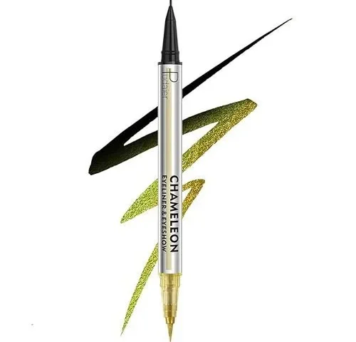 Black And Multichrome Waterproof Liquid Eyeliner Stay All Day Eye