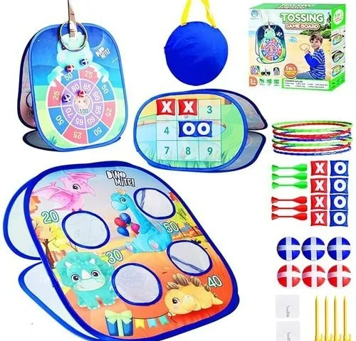 Bean Bag Toss Game For Kids – 5in1 Kid Cornhole