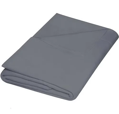 Zpecc Twin Flat Sheet Only 1 Pack Durable Dark Gray