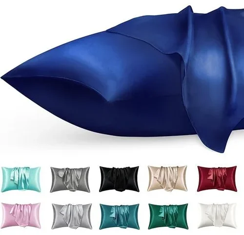 Phyrec Satin Silk Pillowcase For Skin And Hair 2 Pack