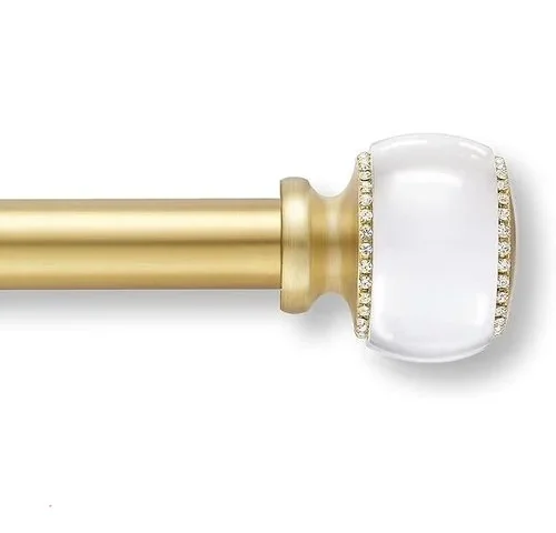 Mode Premium Collection 1 1 8 Diameter Curtain Rod Set