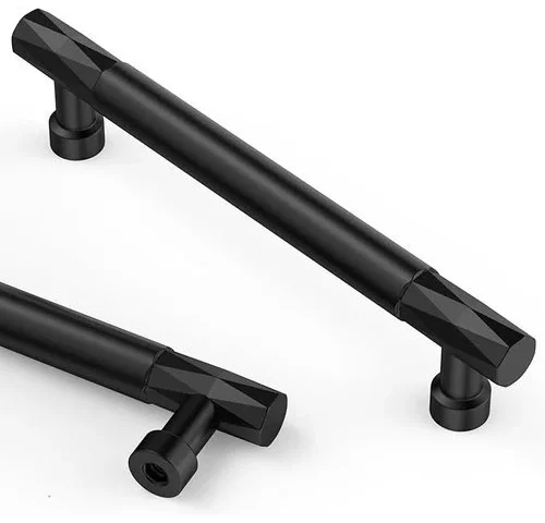 Asidrama 10 Pack 5 Inch 128mm Matte Black Kitchen Cabinet