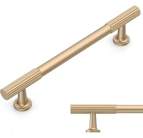 Amerdeco 10 Pack Champagne Gold Cabinet Pulls 5 Inch 128mm