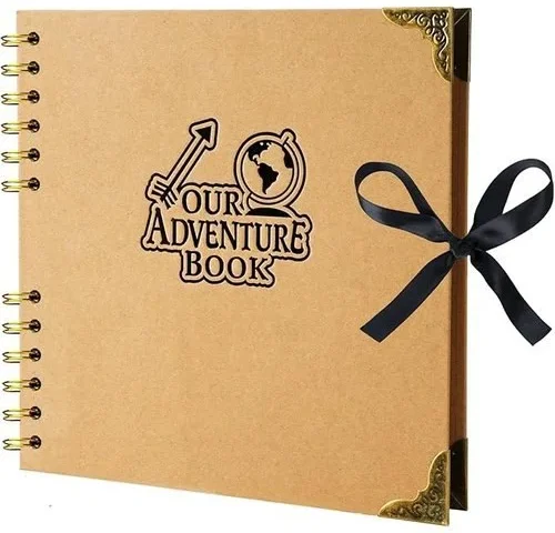 Aipasa Scrapbook Album Our Adventure Book Scrap Book Photo Albums