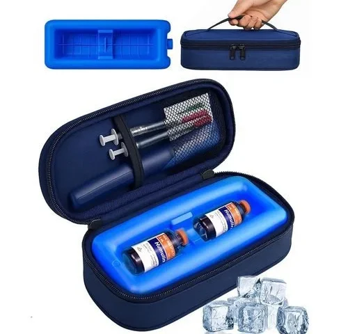 Virhwoea Insulin Cooler Travel Case Tsa Approved Medication Diabetic Cooler