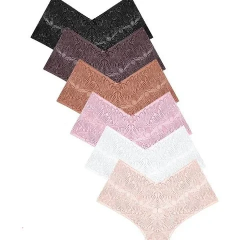 Sexy Underwear For Women Petal-soft Lace V-waisted Boy Shorts Cute