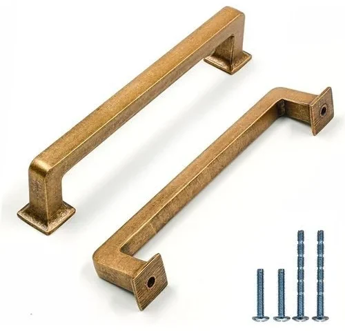 Knoklock 10 Pack 5 Inch 128mm Kitchen Cabinet Handles Antique