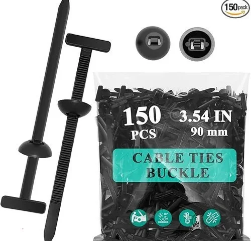 150pcs Nylon Universal Cable Tie Buckle – New Multifunctional Nylon