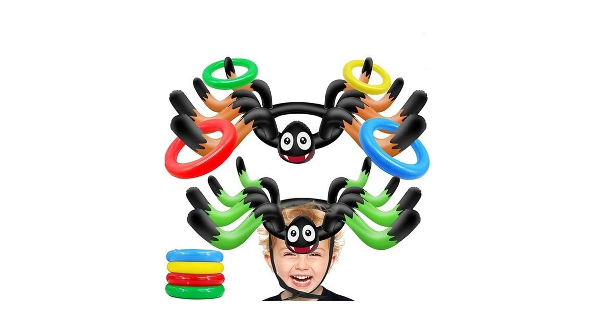 Amazon coupon: 10 Pcs Giant Halloween Ring Toss Games I