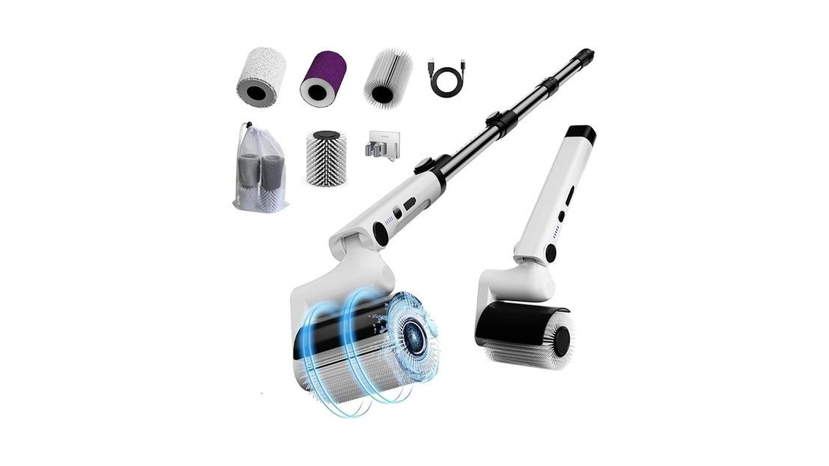 Amazon code: Tiwiche Roller Electric Spin Scrubber -