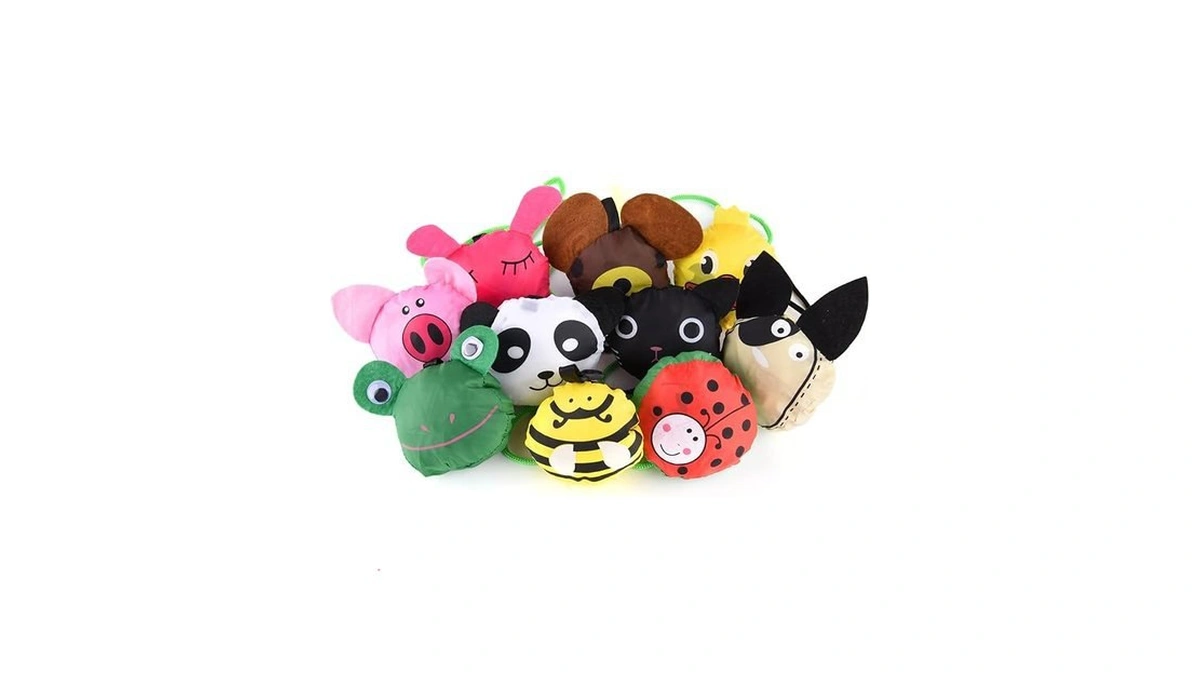 Amazon code: Dodkes 10pcs Folding Shopping Bags Reusa