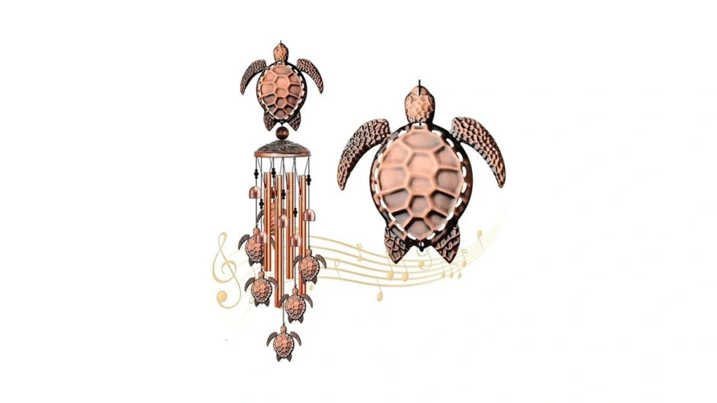 Amazon code: Yxotjhs Turtle Wind Chime For Outside Se