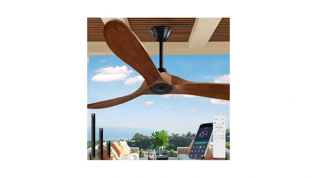 Amazon code: Outdoor Ceiling Fan No Light For Patios