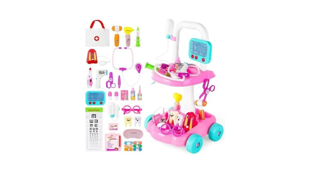 Amazon code: Deao Doctor Kit For Toddlers 3 4 5 Years