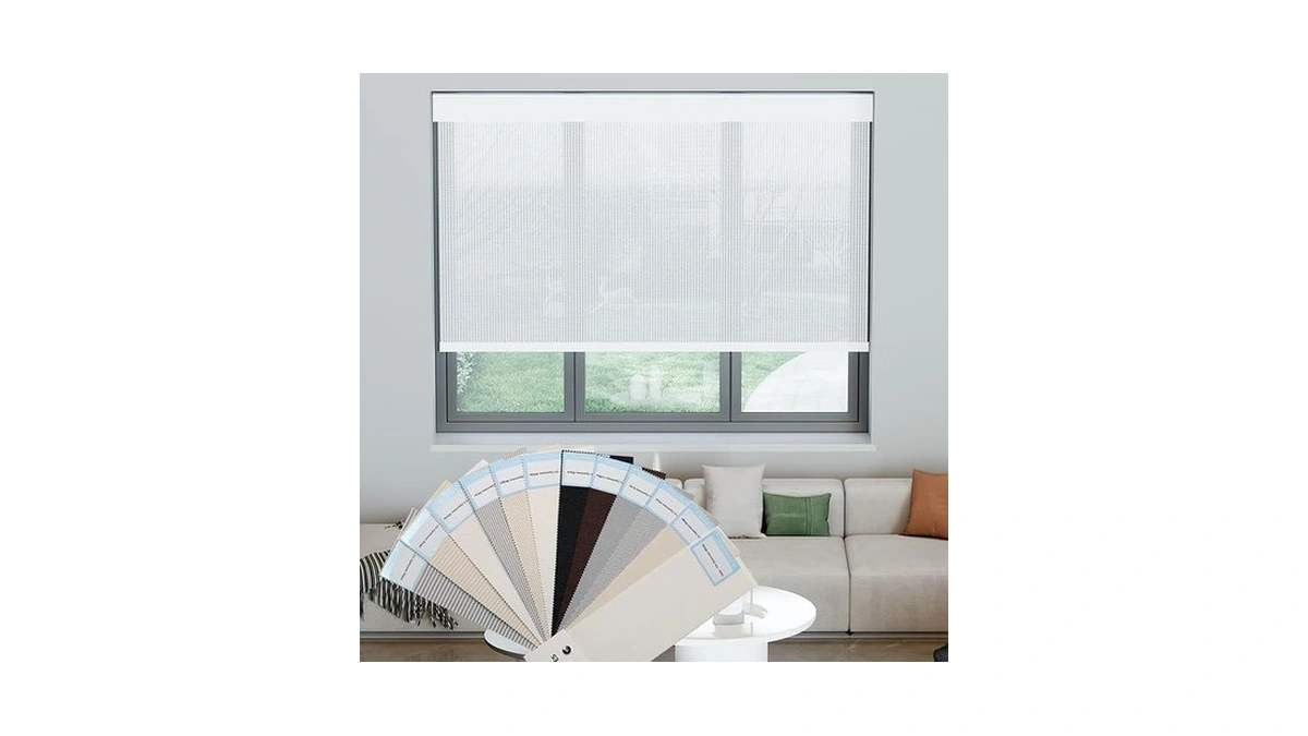 Amazon coupon: Uilvffo Solar Shades Fabric Sample Light