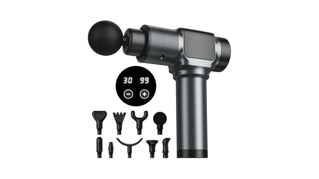 Amazon code: Jqx Massage Gun Deep Tissue Massager Gun