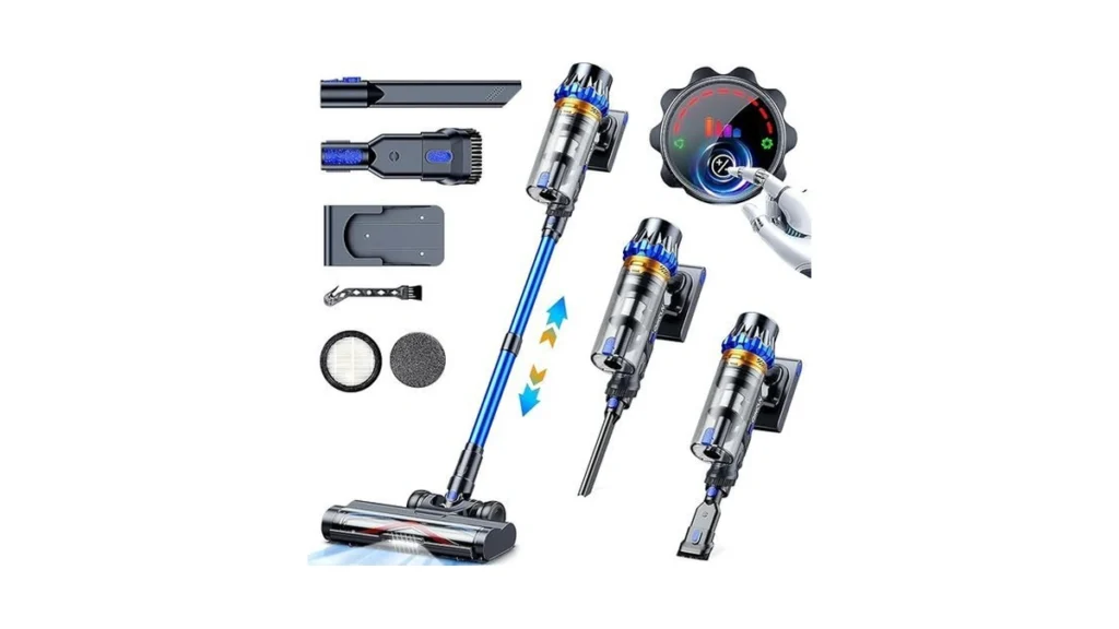 Amazon coupon: Qikcln 450w 45kpa Cordless Vacuum Cleane