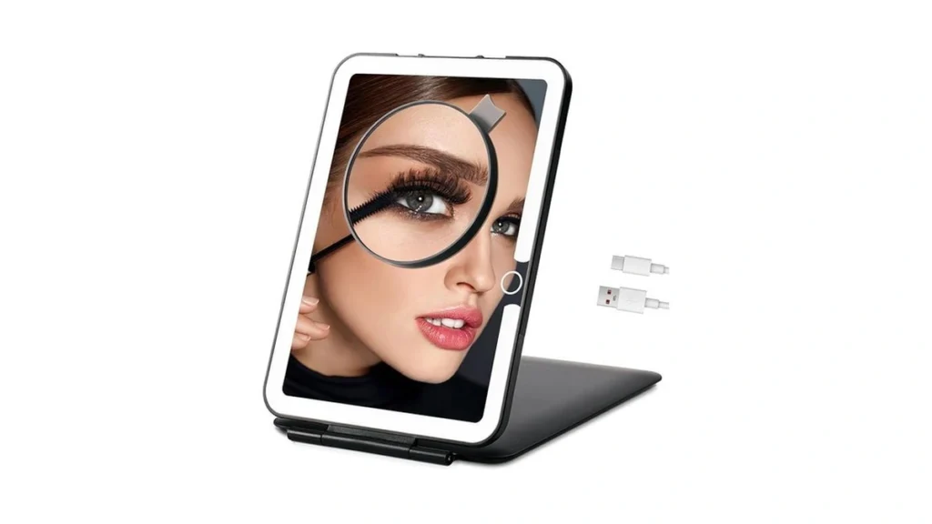 Amazon code: Lukymiro Rechargeable Travel Makeup Mirr