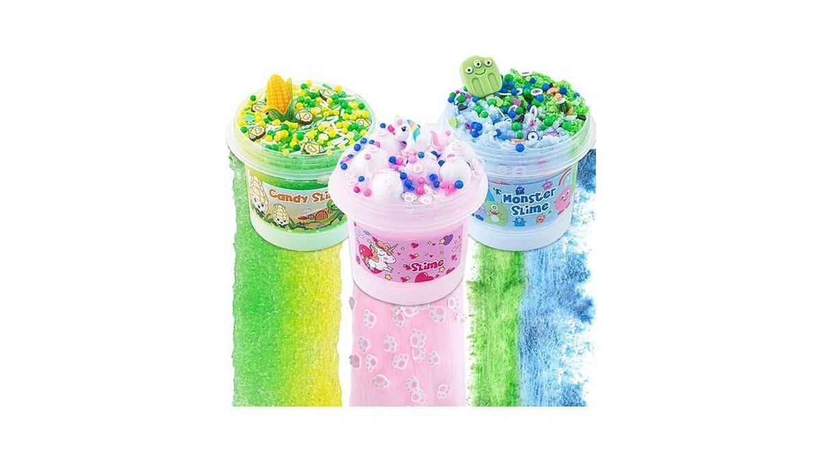 Amazon code: Okaybee Slime Variety Pack - Monster Clo