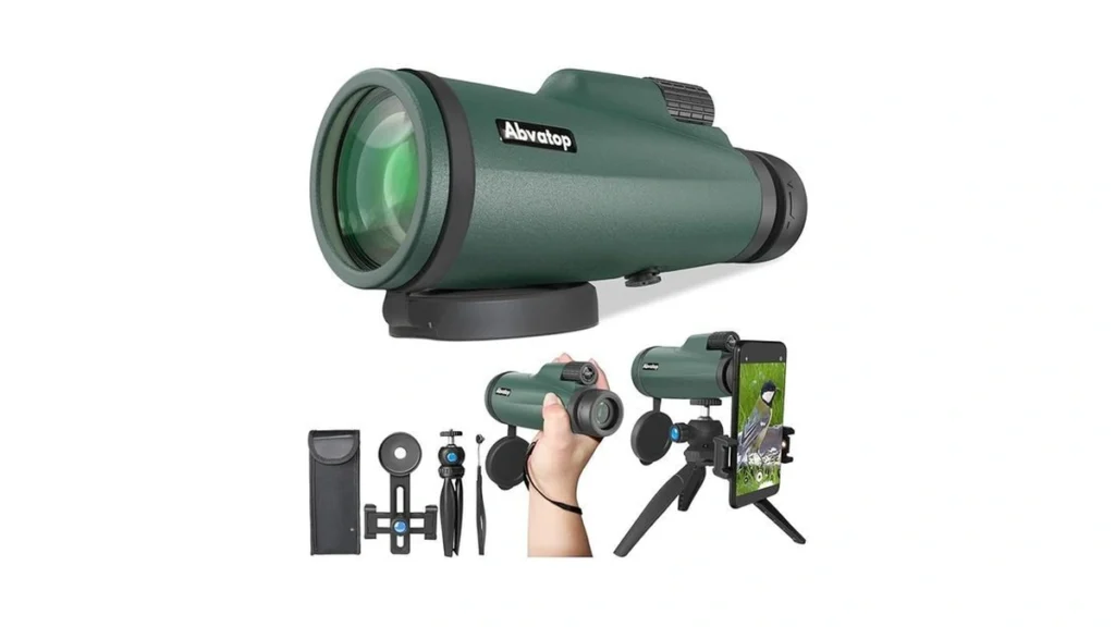 Amazon coupon: 15x50 Monocular Telescope For Smartphone