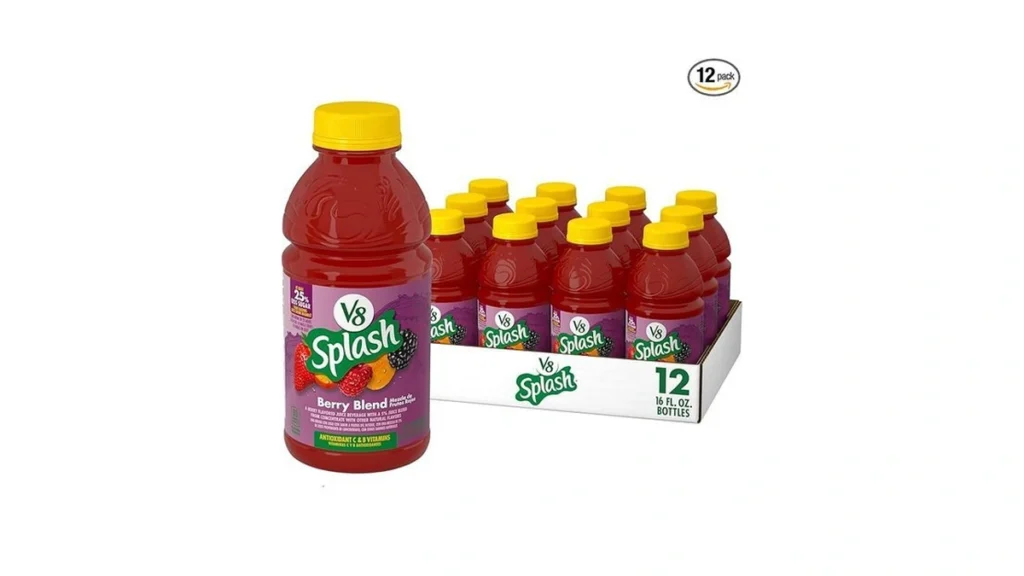 Amazon coupon: V8 Splash Berry Blend Flavored Juice Bev