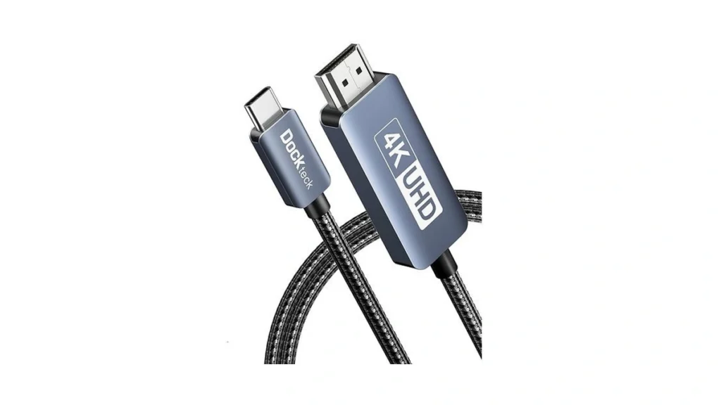 Amazon coupon: Dockteck Usb C To Hdmi 4k 60hz Cable For