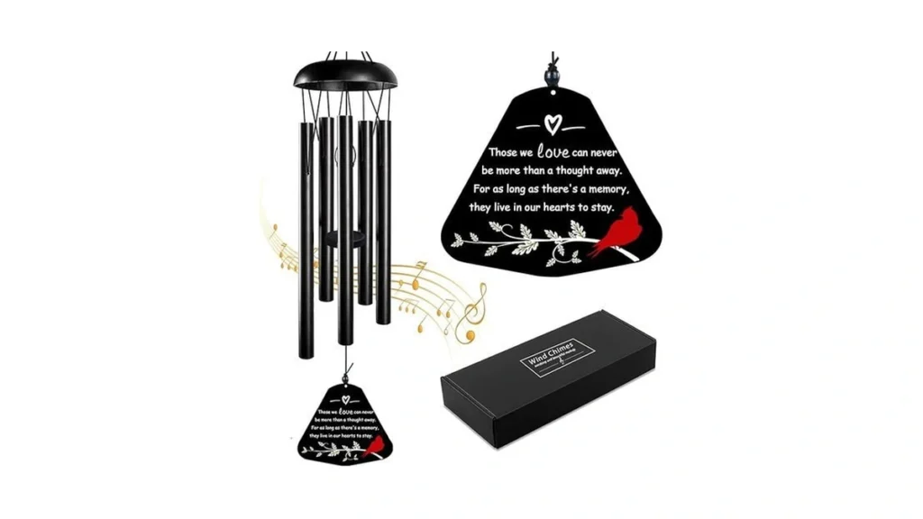 Amazon code: Memorial Wind Chimes Sympathy Gift For L