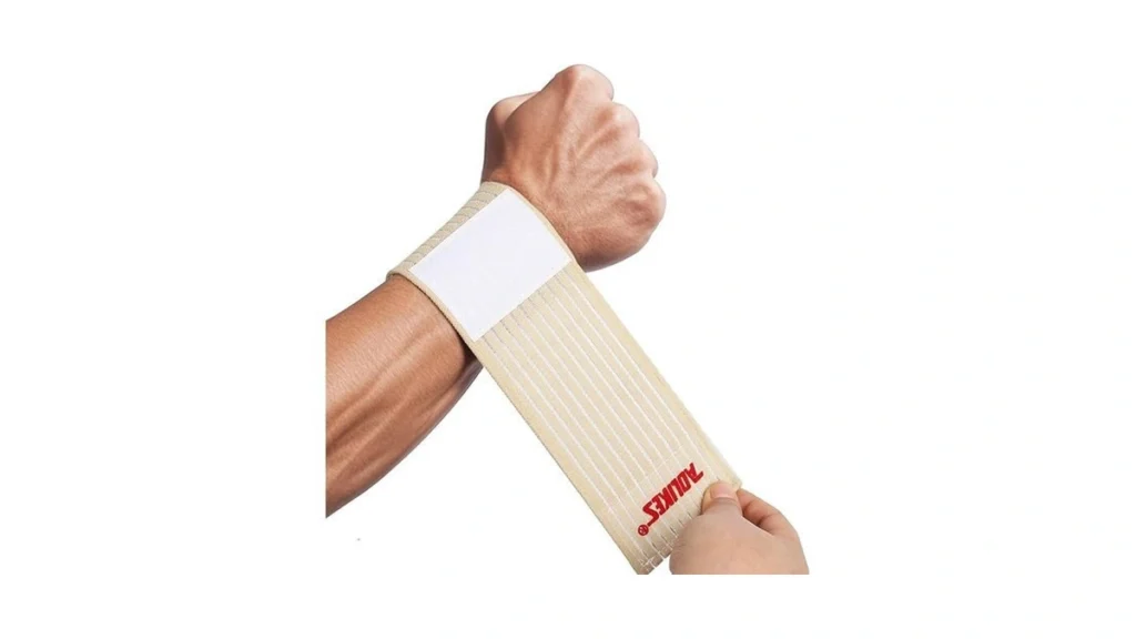 Amazon coupon: Athletic Wrist Support Wrap Elastic Comp