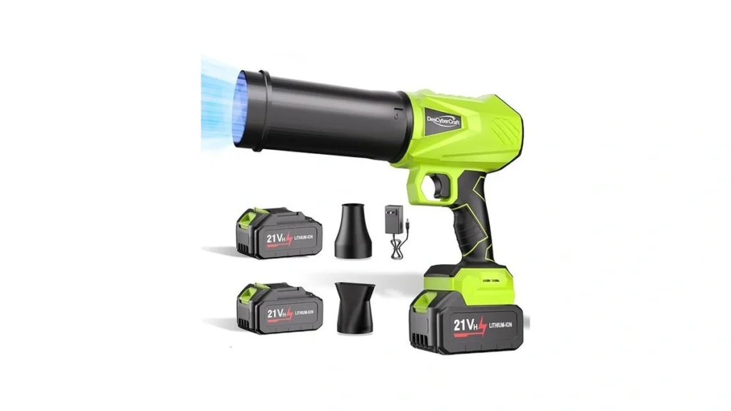 Amazon code: Descybercraft Leaf Blower Cordless With