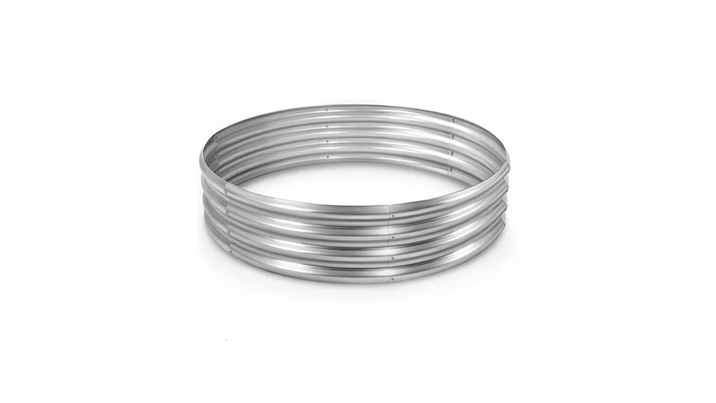 Amazon coupon: Land Guard Galvanized Raised Garden Bed