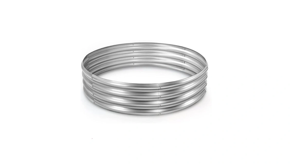 Amazon coupon: Land Guard Galvanized Raised Garden Bed