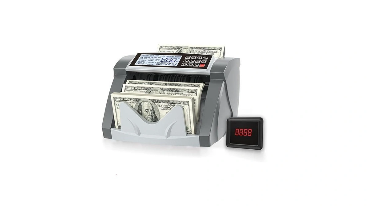 Amazon coupon: Money Counter Machine Pro 2 0 Dual-motor