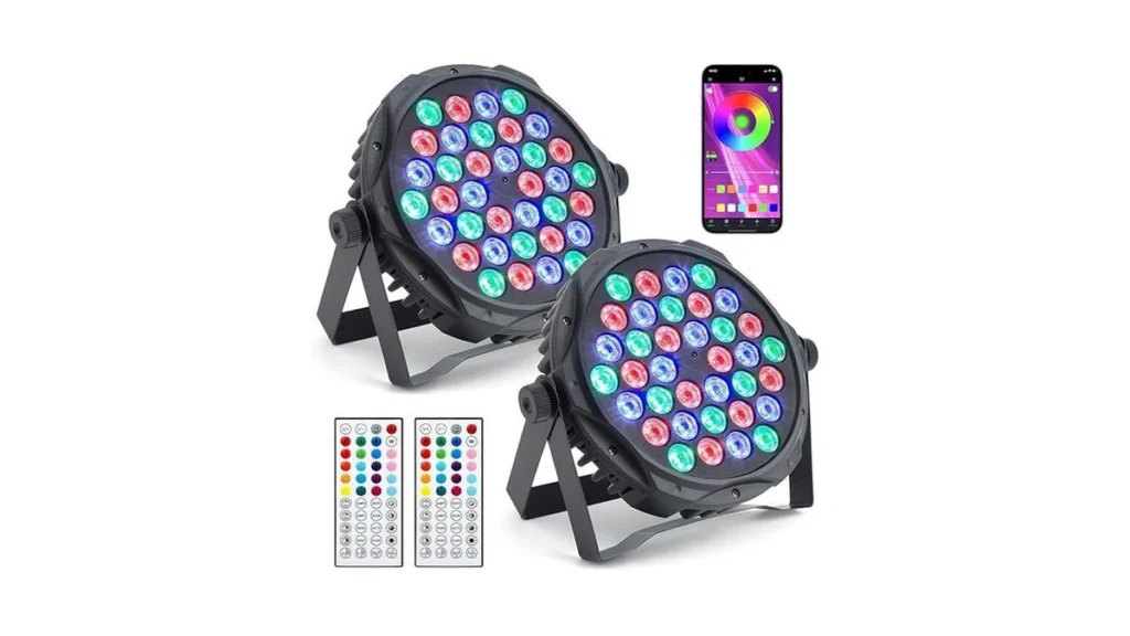 Amazon code: Sepnakgee Bluetooth Par Light 36led Part