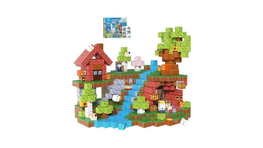 Amazon code: 200pcs Magnetic Building Blocks For Kids