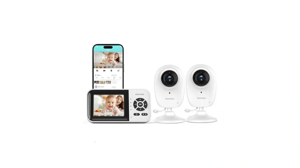 Amazon code: Ebemate Wifi Video Baby Monitor With 2 C
