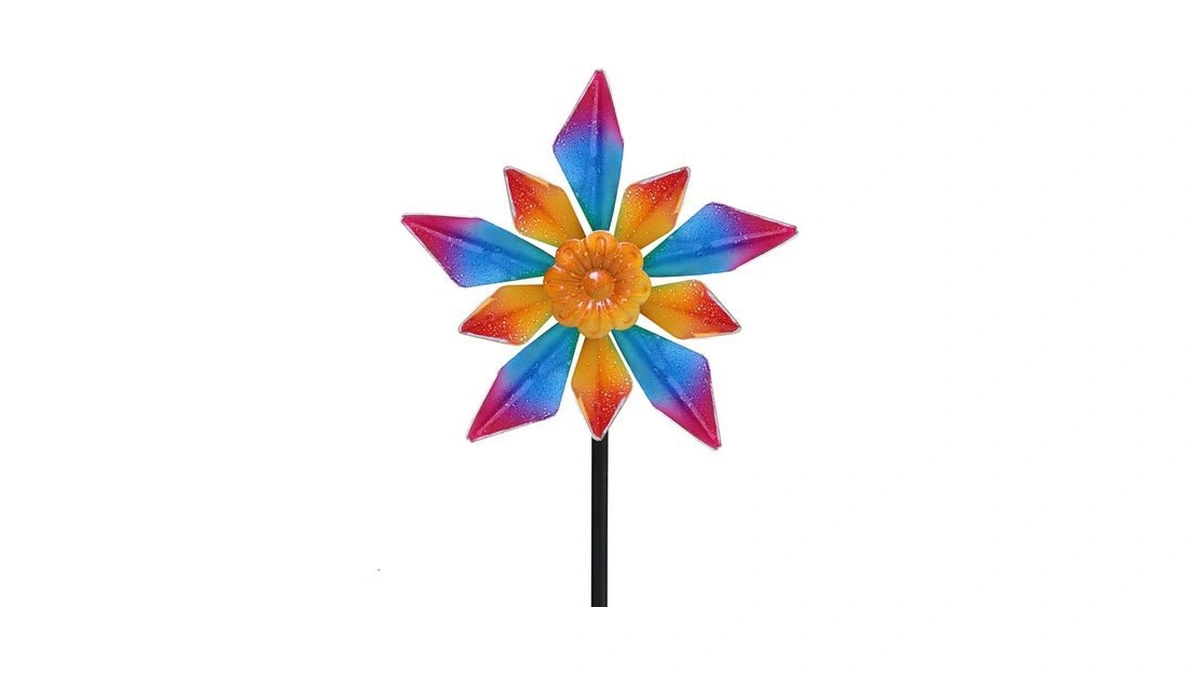 Amazon code: 10 Small Metal Wind Spinner For Garden 4