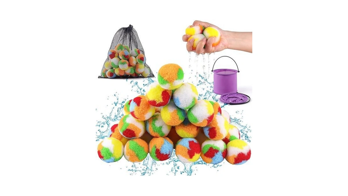 Amazon coupon: Reusable Water Balloons Big Refillable W