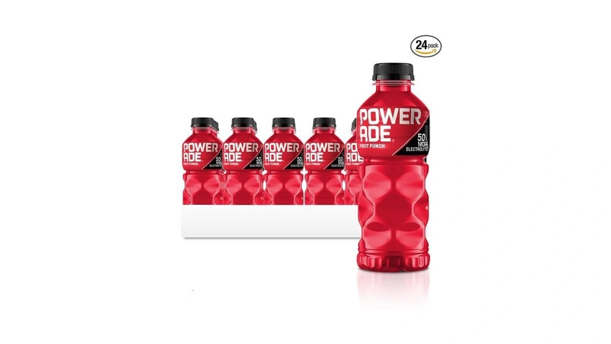 Amazon coupon: Powerade Sports Drink Fruit Punch 20 Oun