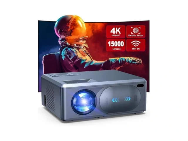 Electric Focus 4k Projector With 5g Wifi Bluetooth… Code