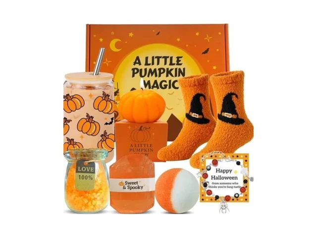 Boo Basket Gift For Women 7 Spooky Gift Set… Code