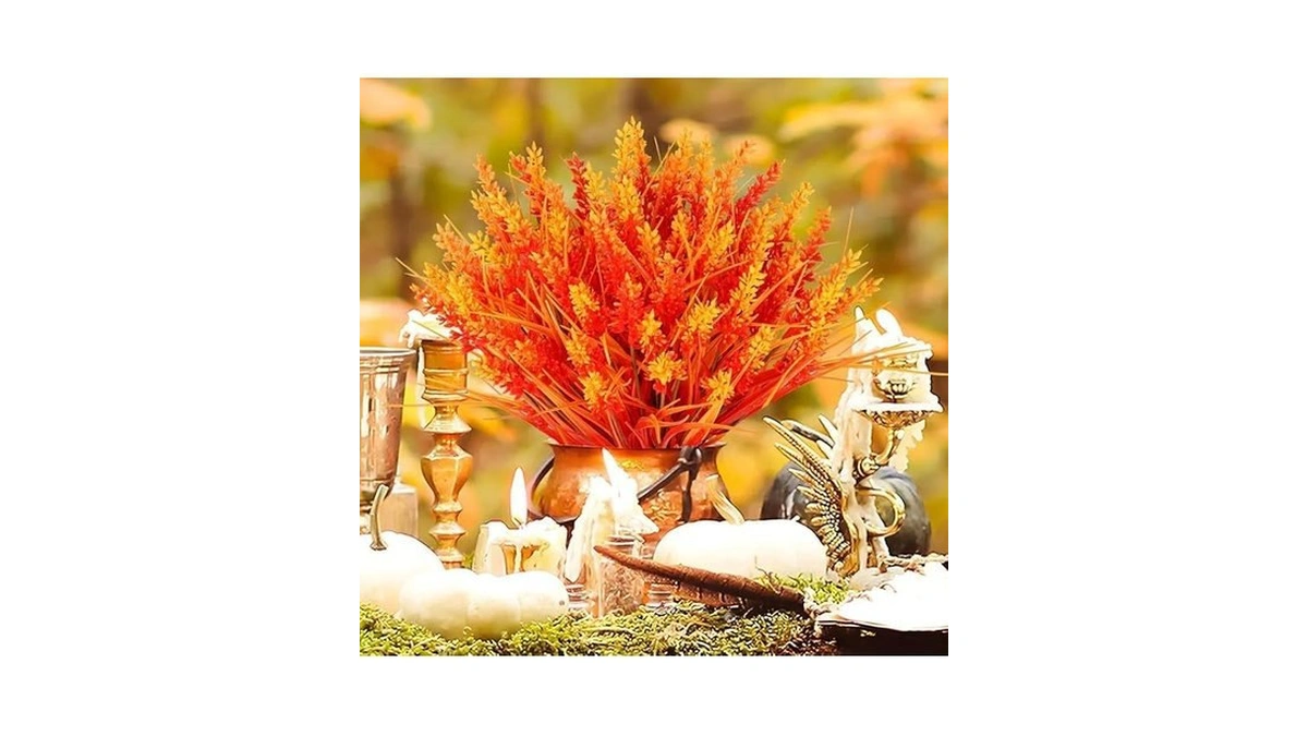 Amazon coupon: N T Nieting 10 Bundles Artificial Fall P