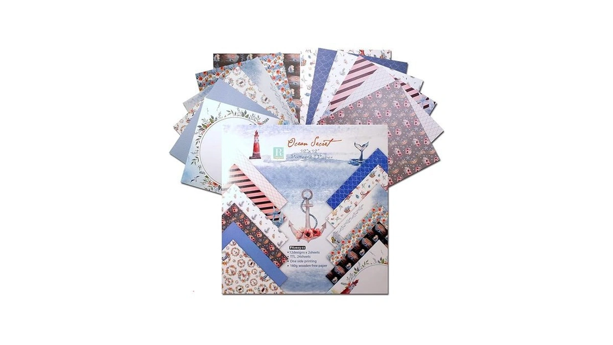 Amazon code: Scrapbook Paper Pack 12x12 - Pattern Pri