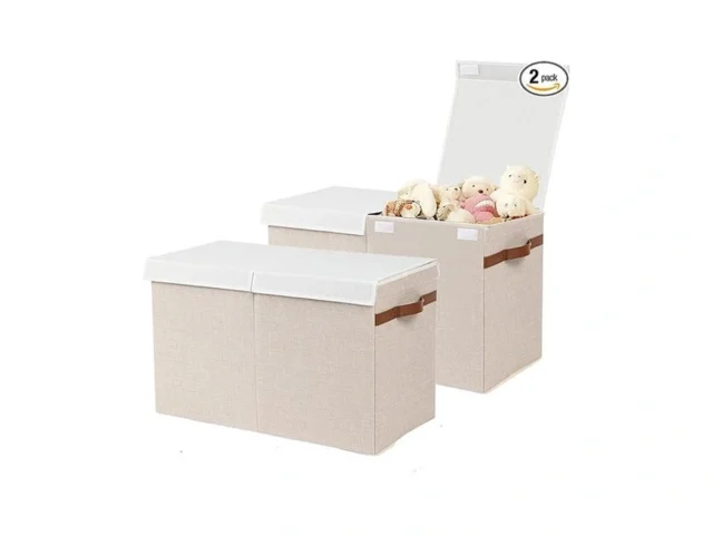 Qigeeku Extra Large Storage Bins With Double-open… Code