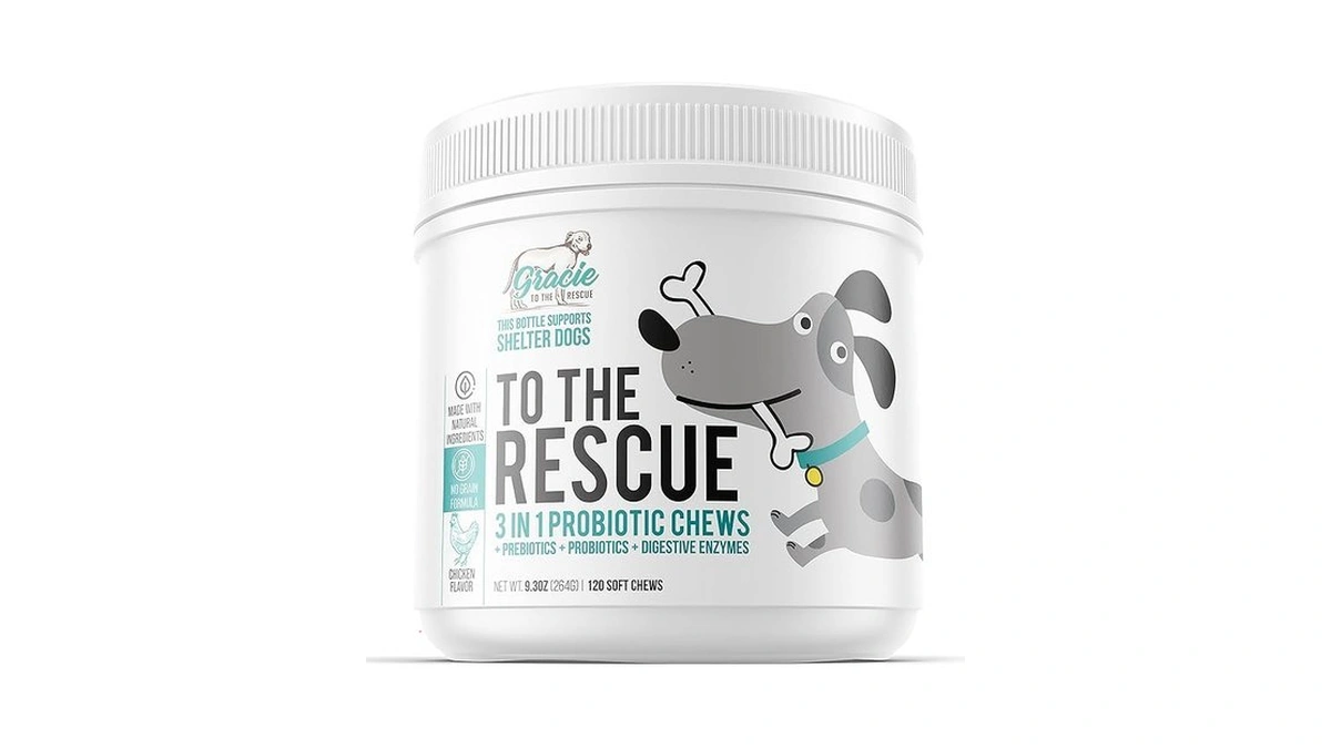 Amazon coupon: Probiotic Chews For Dogs Support Digesti