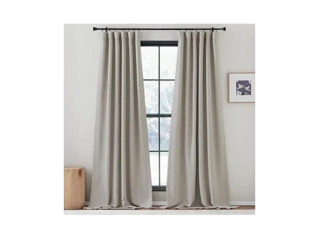 Nicetown Faux Linen Angora Curtains 90 Inches Long… Coupon