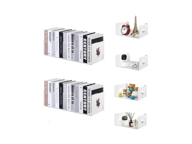 Canchic Floating Wall Mounted Shelves Set Of 6… Code