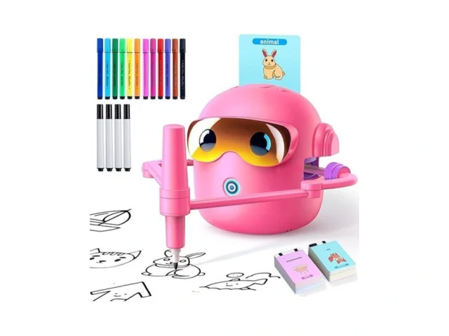 Drawing Robot For Kids With 100 Cards Montessori… Code
